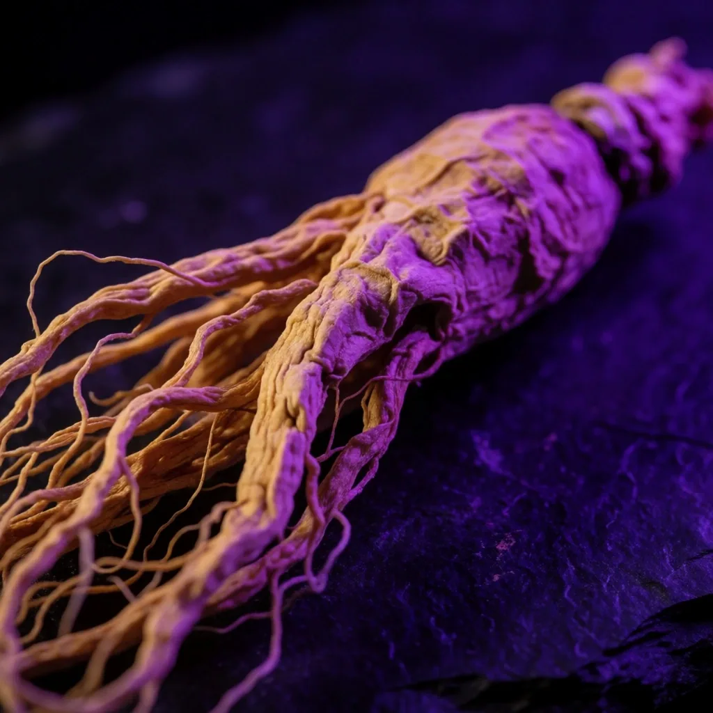 Ginseng root specimen