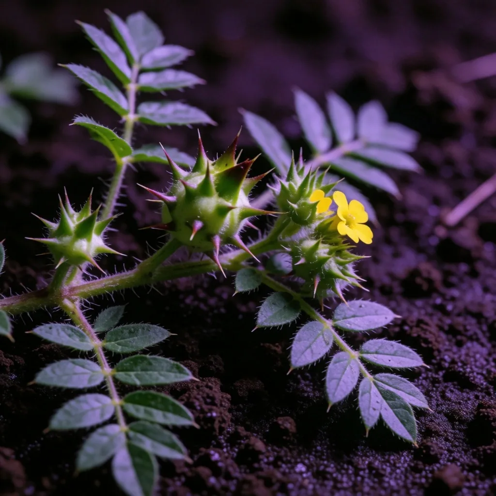 Tribulus terrestris plant